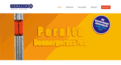 Desktop Screenshot of peralta.de